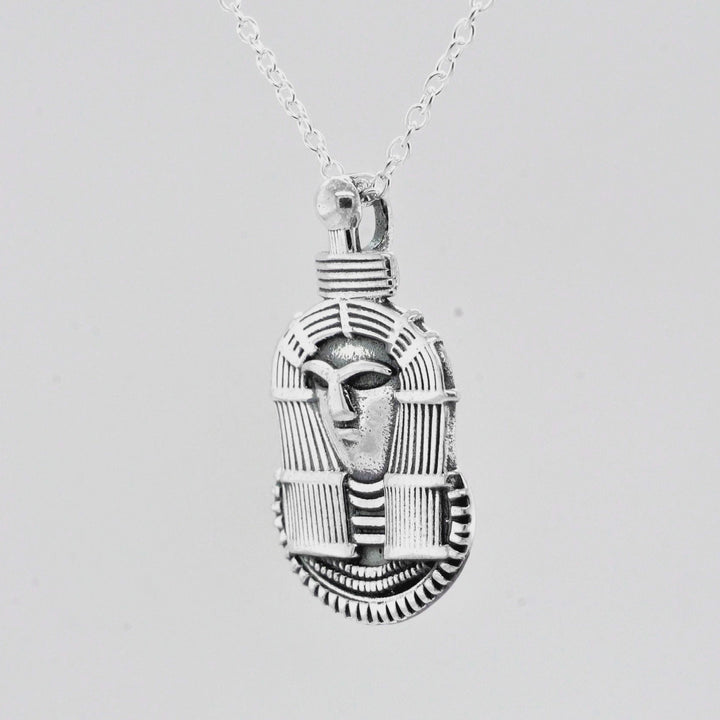Egyptian Goddess Hathor Pendant in 925
