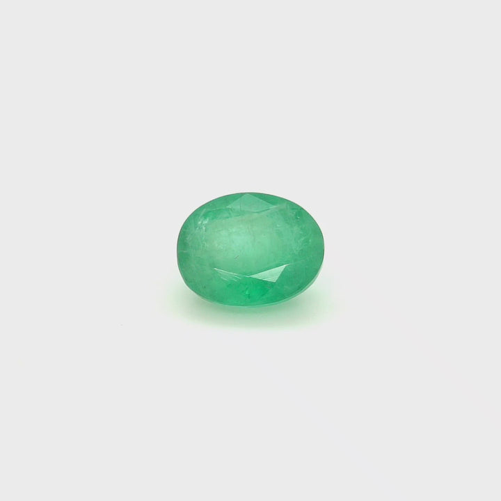 2.78 Cts Emerald 11X8 MM Oval Gemstone