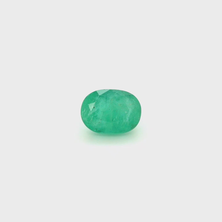 3.35 Cts Emerald 10X8 MM Oval Gemstone