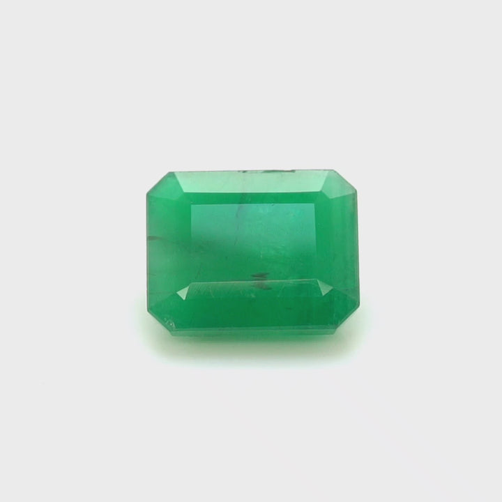 5.5 Cts Emerald 12X10 MM Octagon Gemstone
