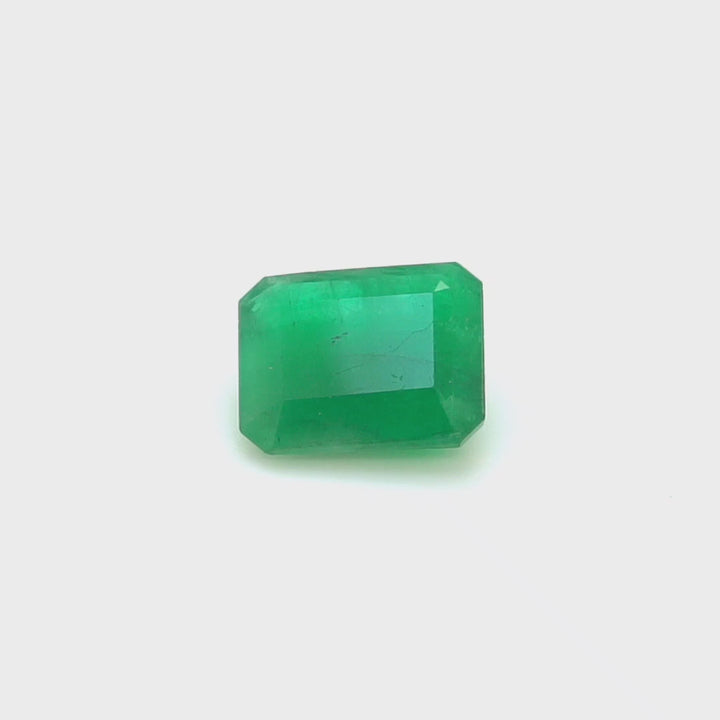 2.84 Cts Emerald 10X8 MM Octagon Gemstone