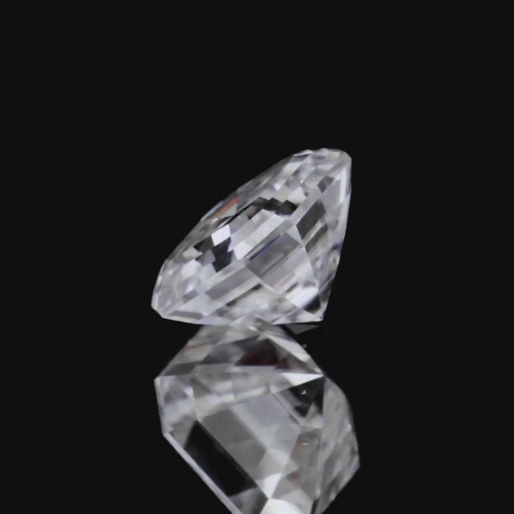 The Gemfly's VVS1 Clarity and DEF Color Ascher Cut Loose Moissanite Gemstone